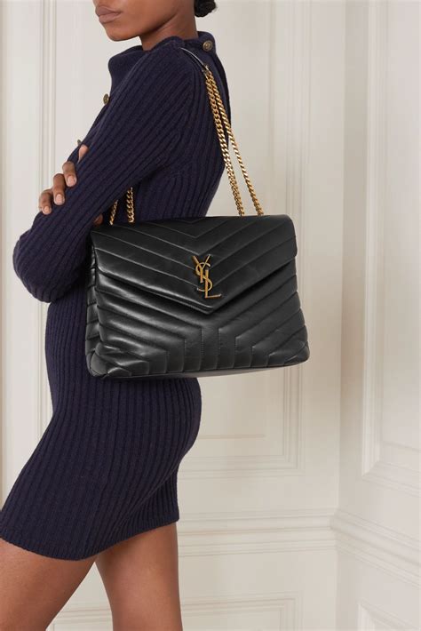 ysl old bag|YSL quilted shoulder bag.